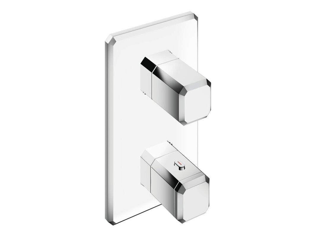 Однорычажный термостатический смеситель для душа / ванны с переключателем CRISTINA Rubinetterie Italy ARCH-00093063 - Вид №1