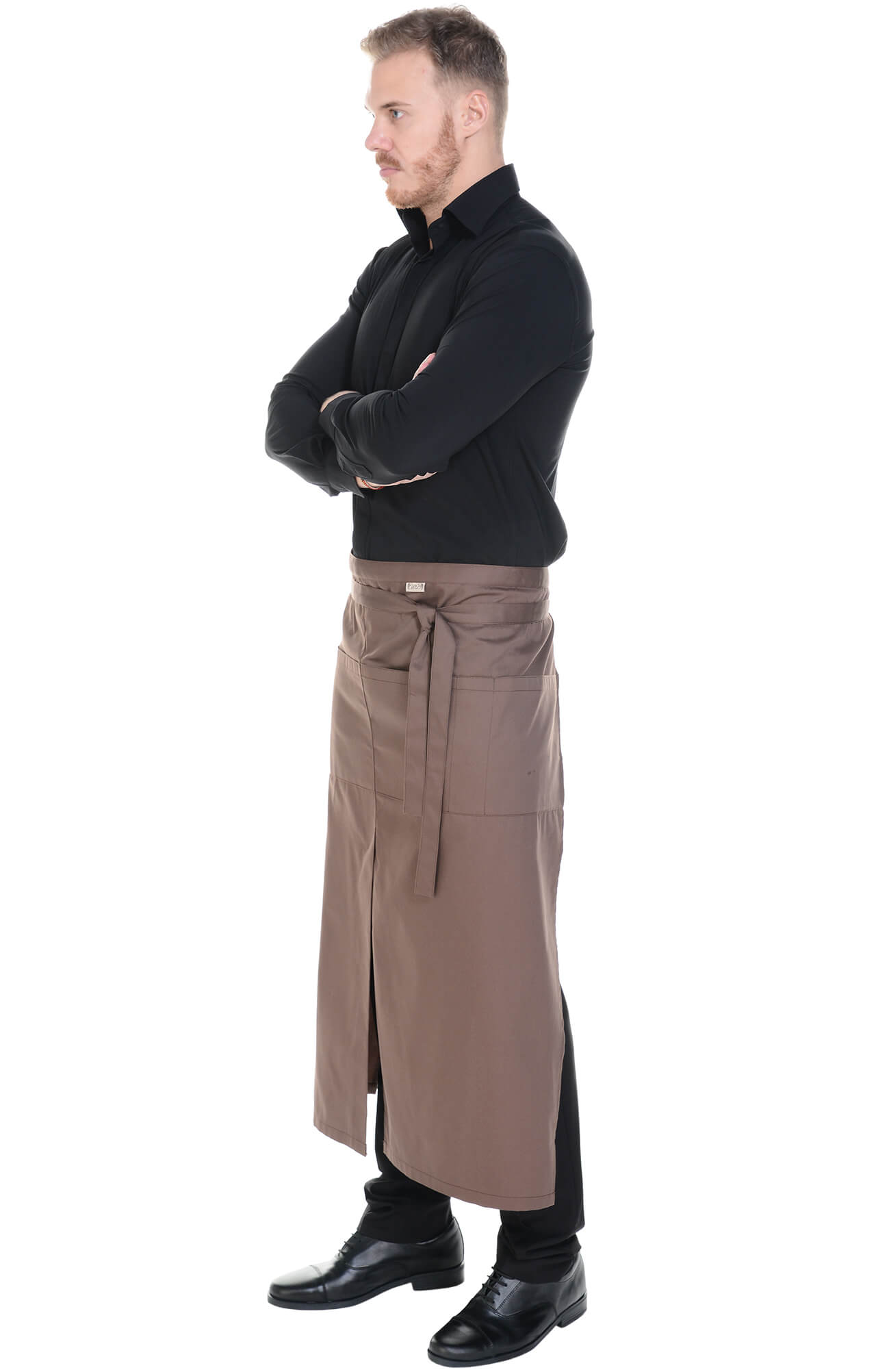 59841 Фартук  удлиненный, цвет chocolate BARISTA  Одежда для официантов  размер  - Вид №7