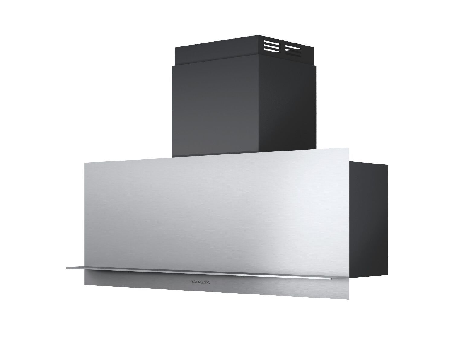 Настенный вытяжной шкаф из нержавеющей стали со встроенным освещением Barazza Mood ARCH-00072819 - Вид №1