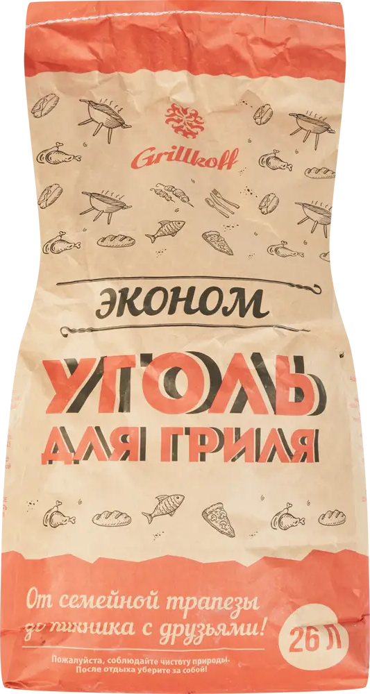 Santreyd Уголь древесный для гриля 3 кг - готовые пикники без хлопот 11437224