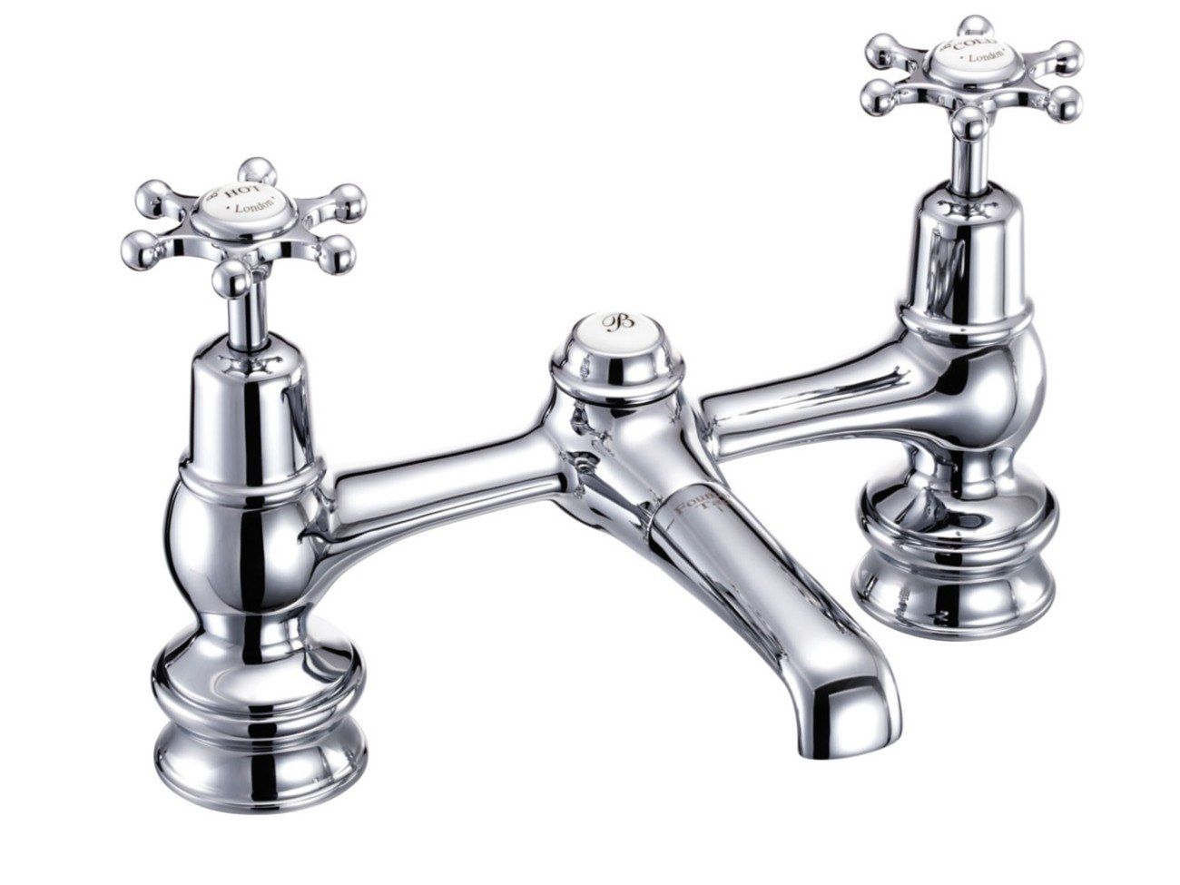 Смеситель для раковины с 2 отверстиями Burlington BIRKENHEAD REGENT ARCH-00085440 - Вид №1