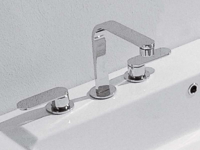 Смеситель для раковины с 3 отверстиями Ceramica Flaminia ONE ARCH-00107315