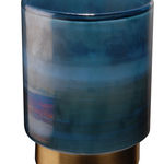 GWPP0025 Подсвечник из синего стекла ijlbrown  - Вид №2