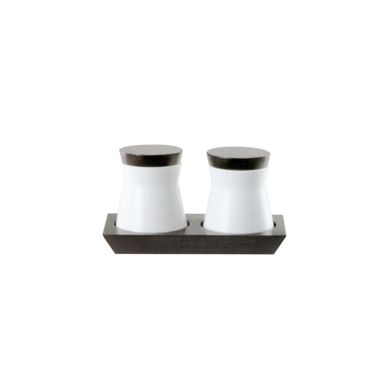 Q54X20 Набор из 2-х фарфоровых банок Adriani e Rossi 