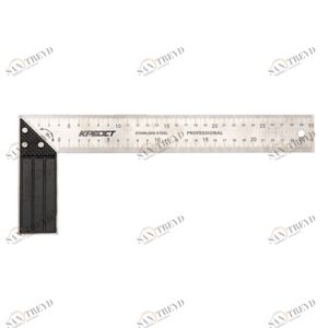 Угольник столярный оцинкованная 300 мм Креост 13170