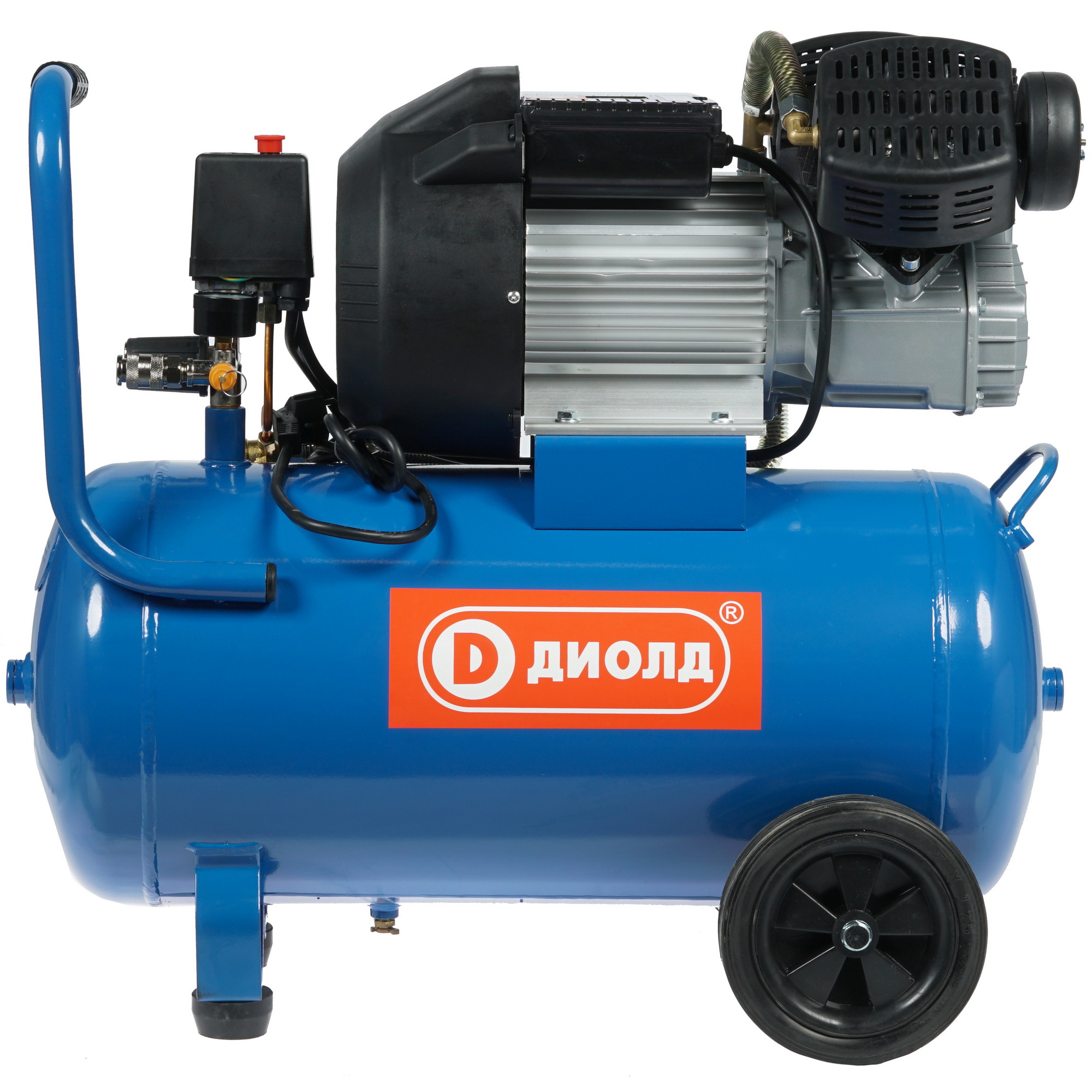 Компрессор поршневой масляный Диолд КМП-2300/50 8106179 STDN-0005713 - Вид №2