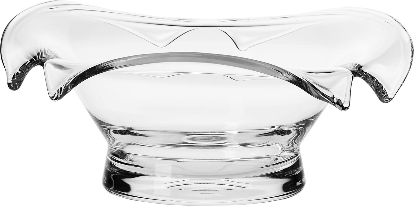 10627147 KROSNO Чаша Krosno "Волна" 27см Стекло 