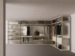 Металлическая секционная гардеробная