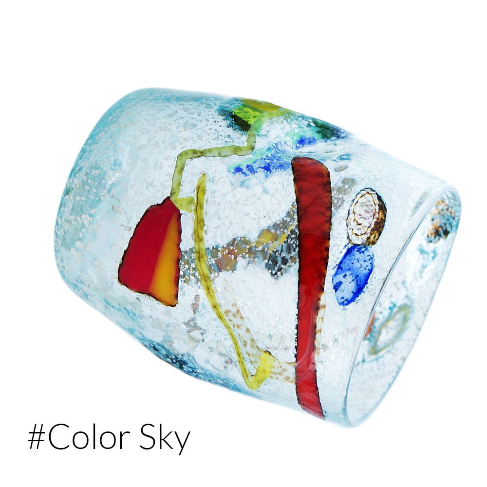 1763 ORIGINALMURANOGLASS Бра из муранского стекла 13 см  - Вид №1