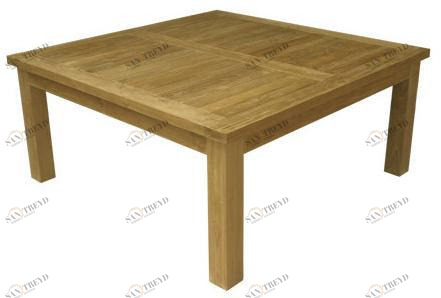 Il Giardino di Legno Низкий квадратный деревянный столик для сада  441 