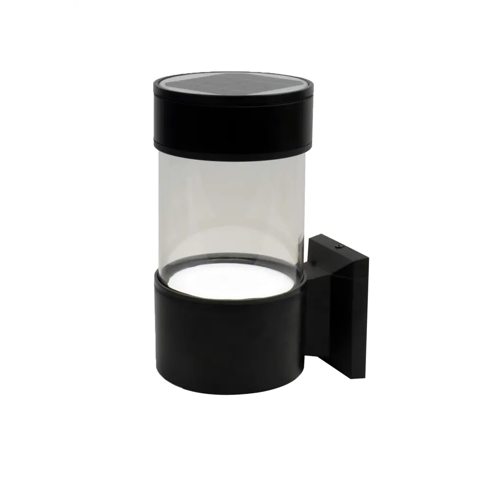 Светильник уличный настенный светодиодный на солнечных батареях Duwi Solar 2 Вт IP44 цвет черный 3 режима: нейтральный белый/теплый белый/холодный белый свет STLM-2032113