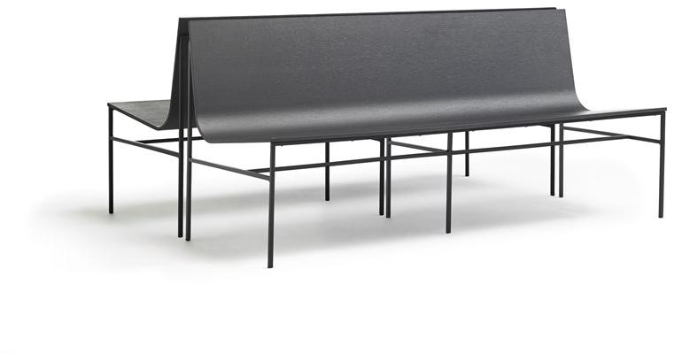 Capdell Деревянная скамейка со спинкой A-collection sun-id-1371735 - Вид №1