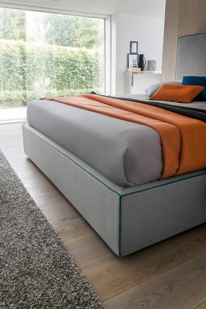 Felis Двуспальная кровать из ткани с высоким изголовьем Bed stories sun-id-1365984 - Вид №4