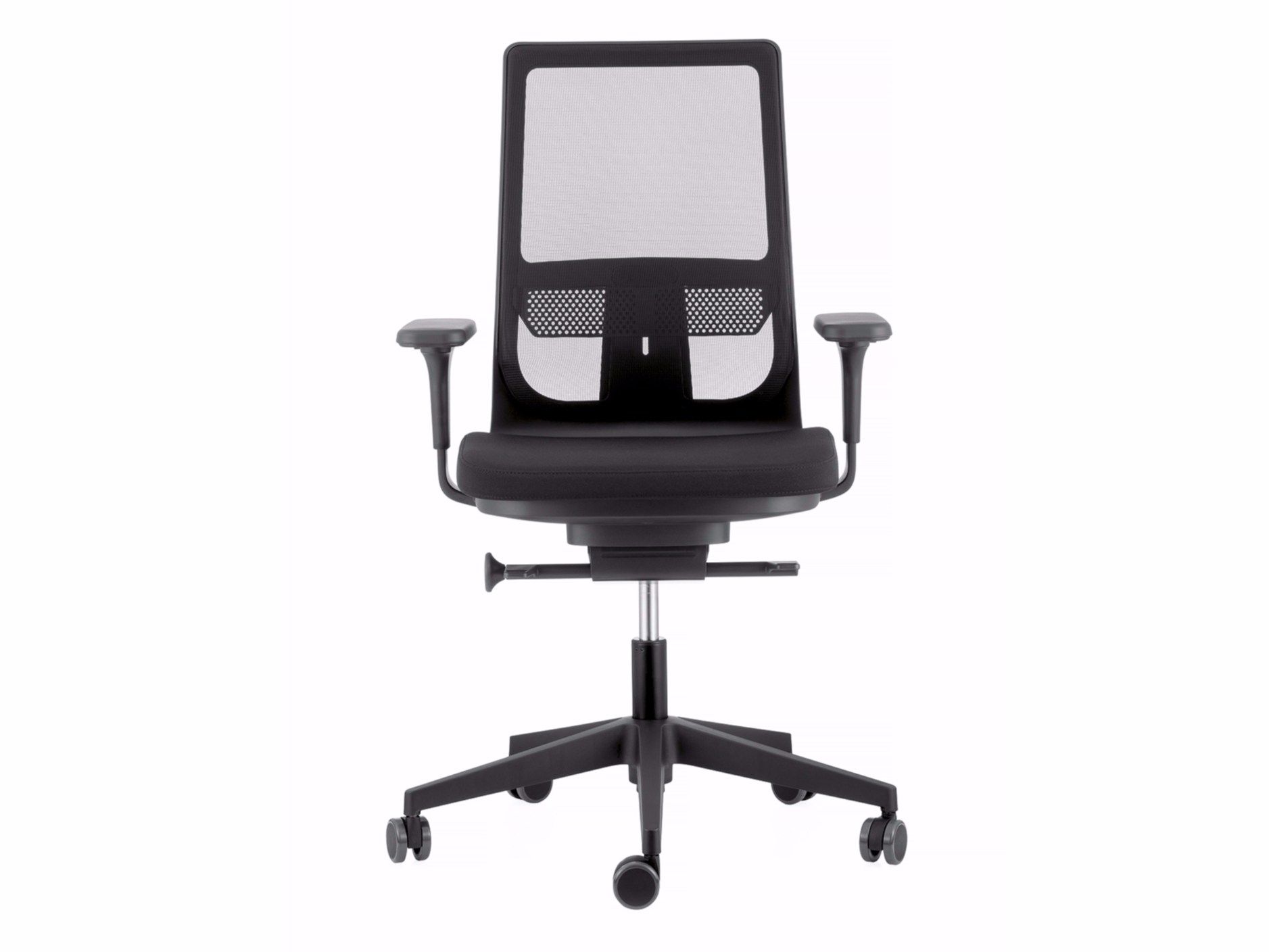 5-спицевое вращающееся сетчатое офисное кресло с колесами ICF PYLA MESH ARCH-00128670 - Вид №1
