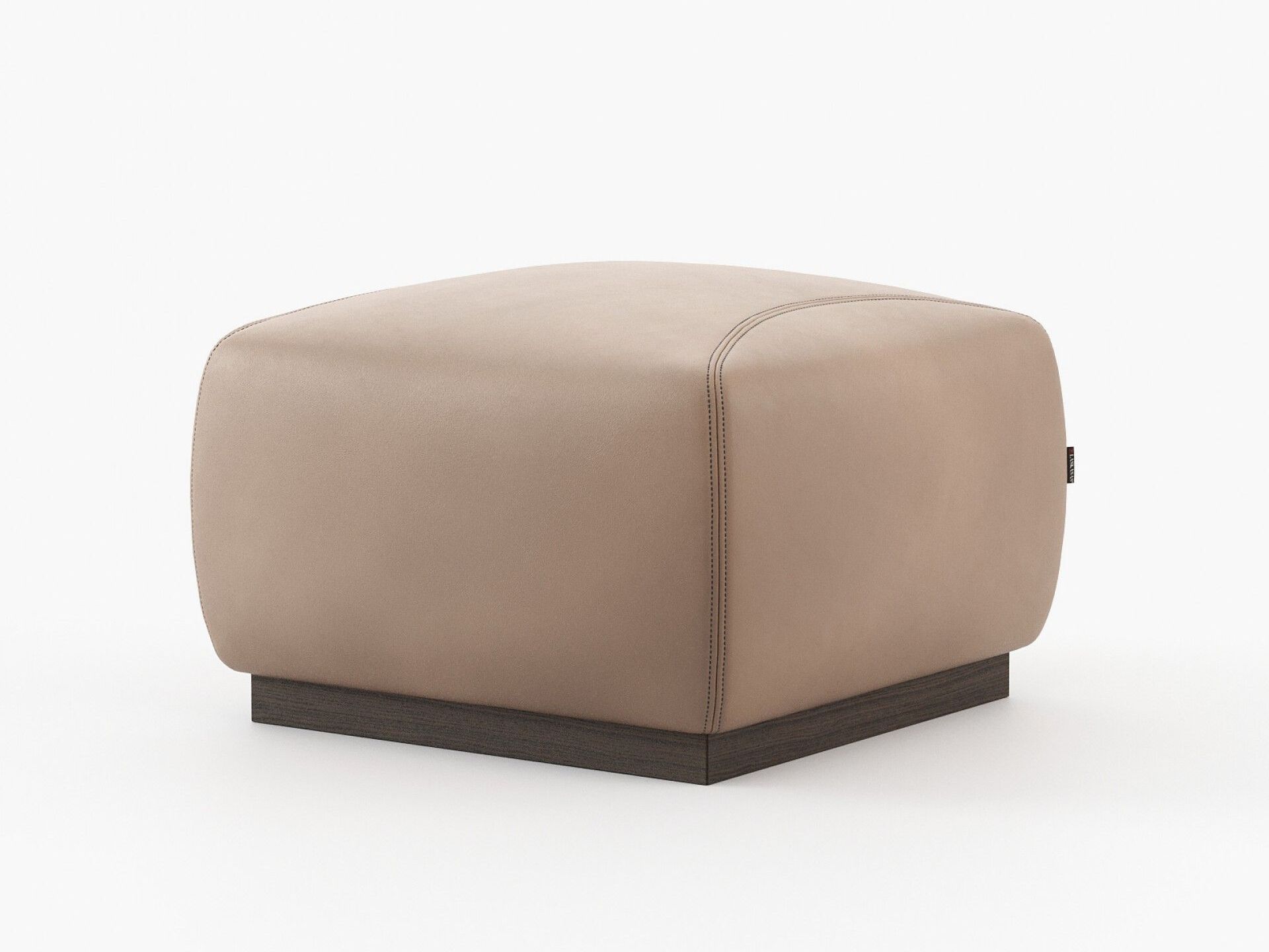 Кожаный квадратный пуф Laskasas MIKE ARCH-00108459 - Вид №4