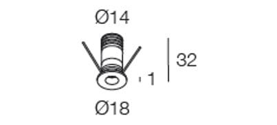 Круглый утопленный прожектор DGA ARCH-00053839 - Вид №2