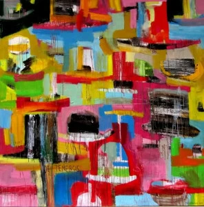 ICI ET LÀ Я акрил твоя ткань The catman Ac150-65