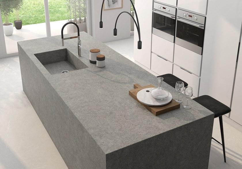 Arklam Кухонная столешница из спеченной керамики с эффектом камня 20 mm sun-id-1355956 - Вид №2