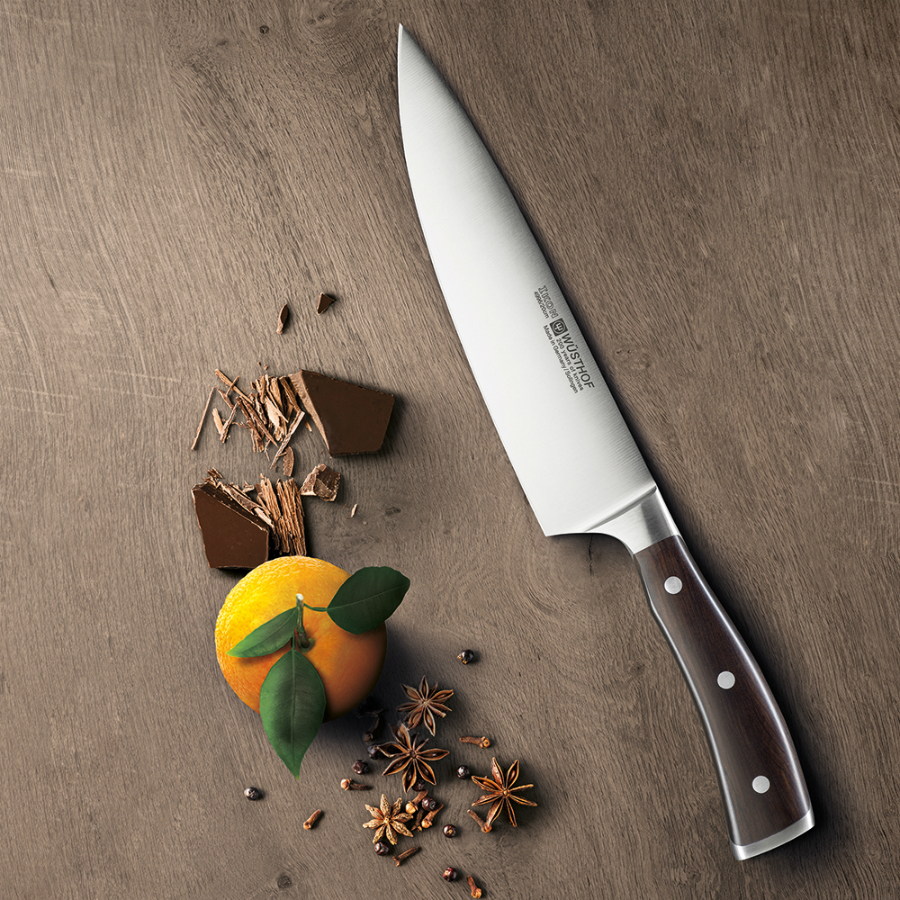 Нож кухонный «Шеф» Ikon, 23 см WUESTHOF W499623WUS - Вид №1