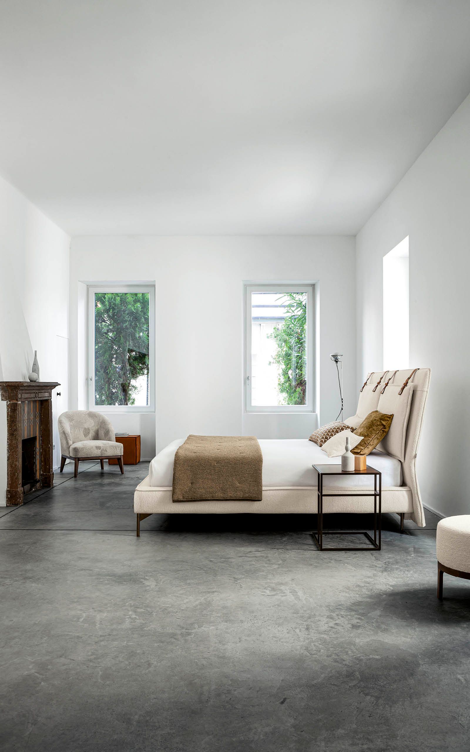 Кровать с высоким изголовьем Twils SP2802 ARCH-00078965 - Вид №8