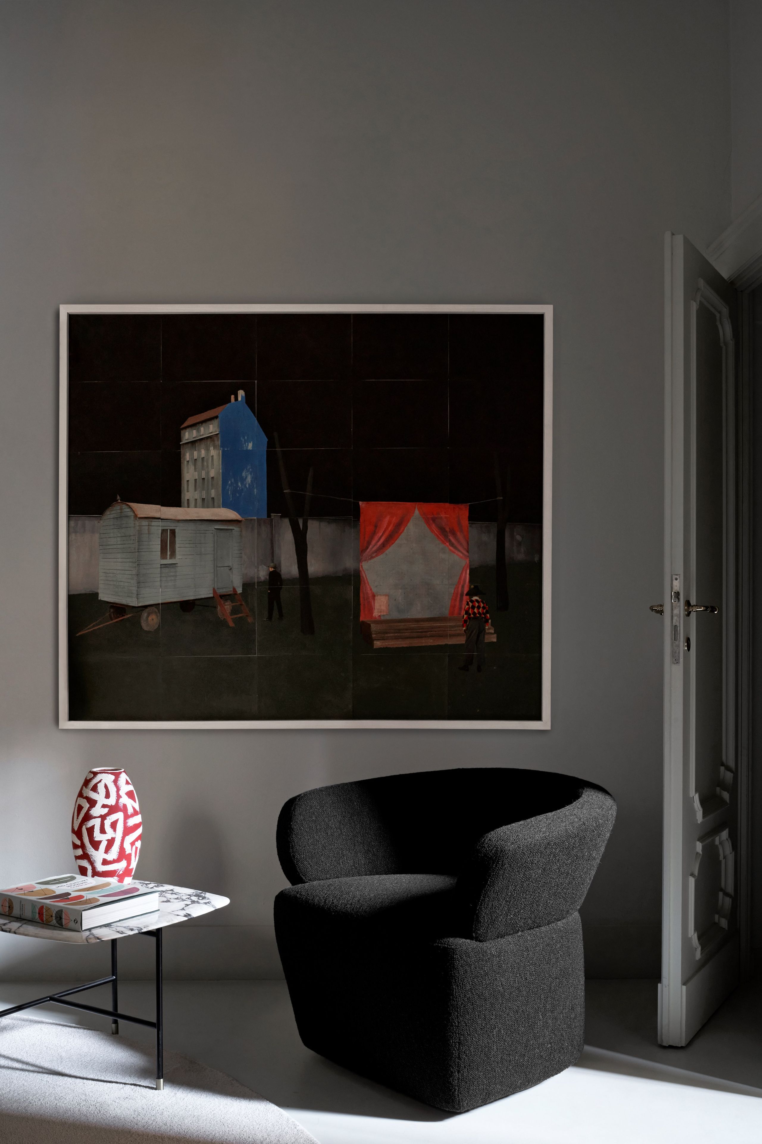 Тканевое кресло с подлокотниками Meridiani JOSEPHINE ARCH-00096637 - Вид №9