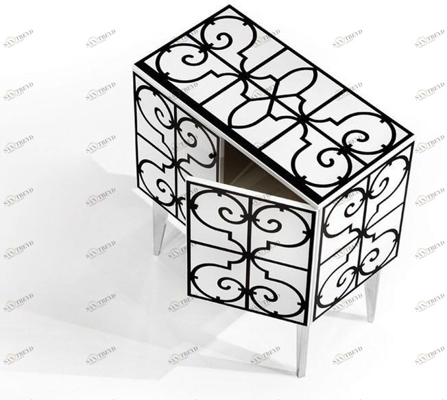 Mobi Буфет из лакированной древесины с распашными дверцами Granada sun-id-1425206