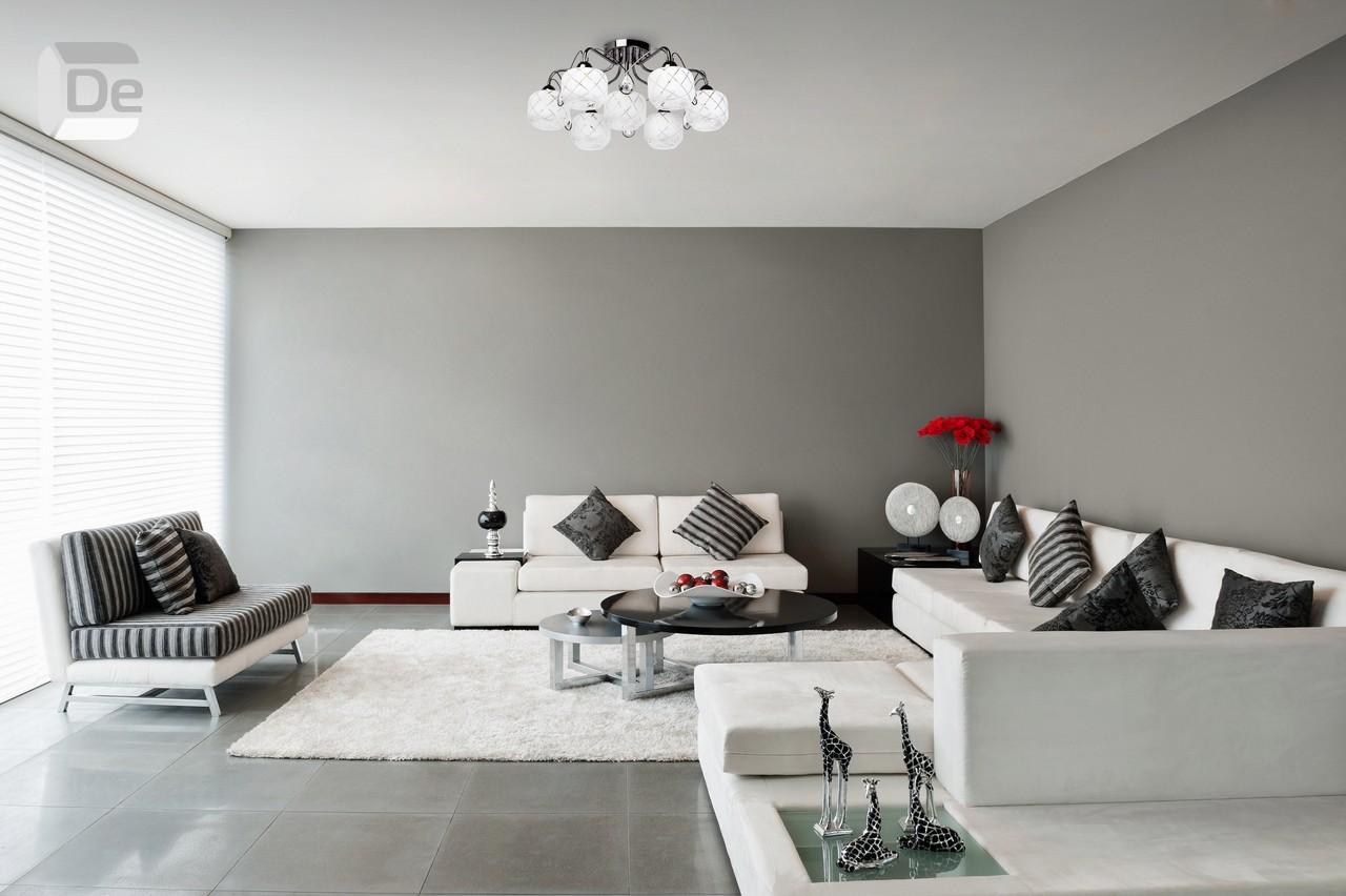 Потолочная люстра De Markt Грация 358015107 белая DE MARKT ГРАЦИЯ 182808 Белый - Вид №1