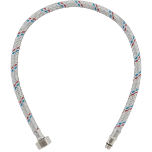 Гибкая подводка для воды, 1/2", М10, штуцер-гайка, 80 см 82894093 STLM-2049362