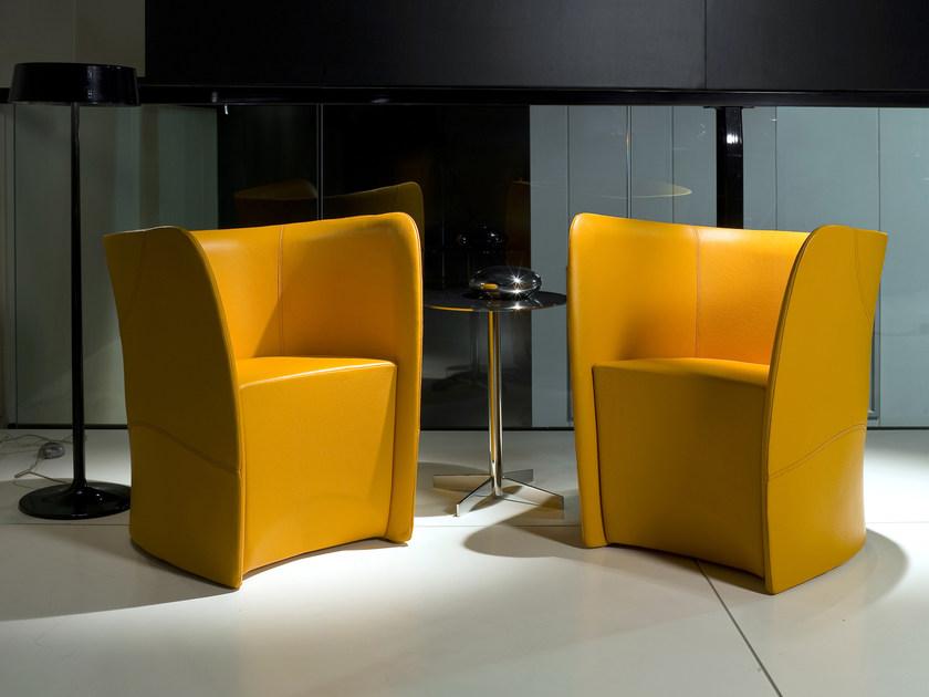 i 4 Mariani Кожаное кресло с подлокотниками Papillon sun-id-1407540 - Вид №2