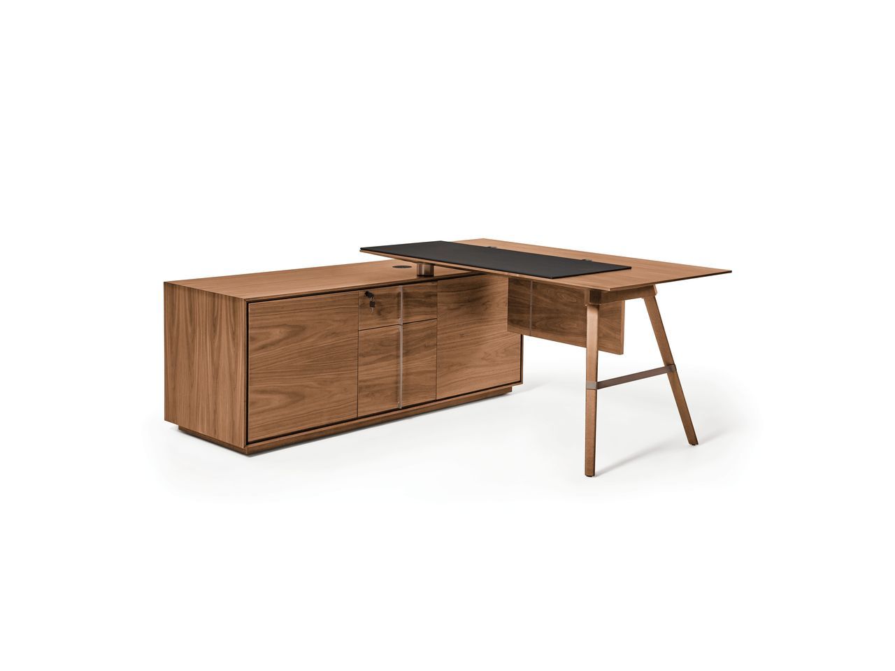 Деревянный прямоугольный стол со встроенной полкой Hurtado Evolution ARCH-00105813 - Вид №6