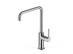 Однорычажный кухонный смеситель с поворотным изливом