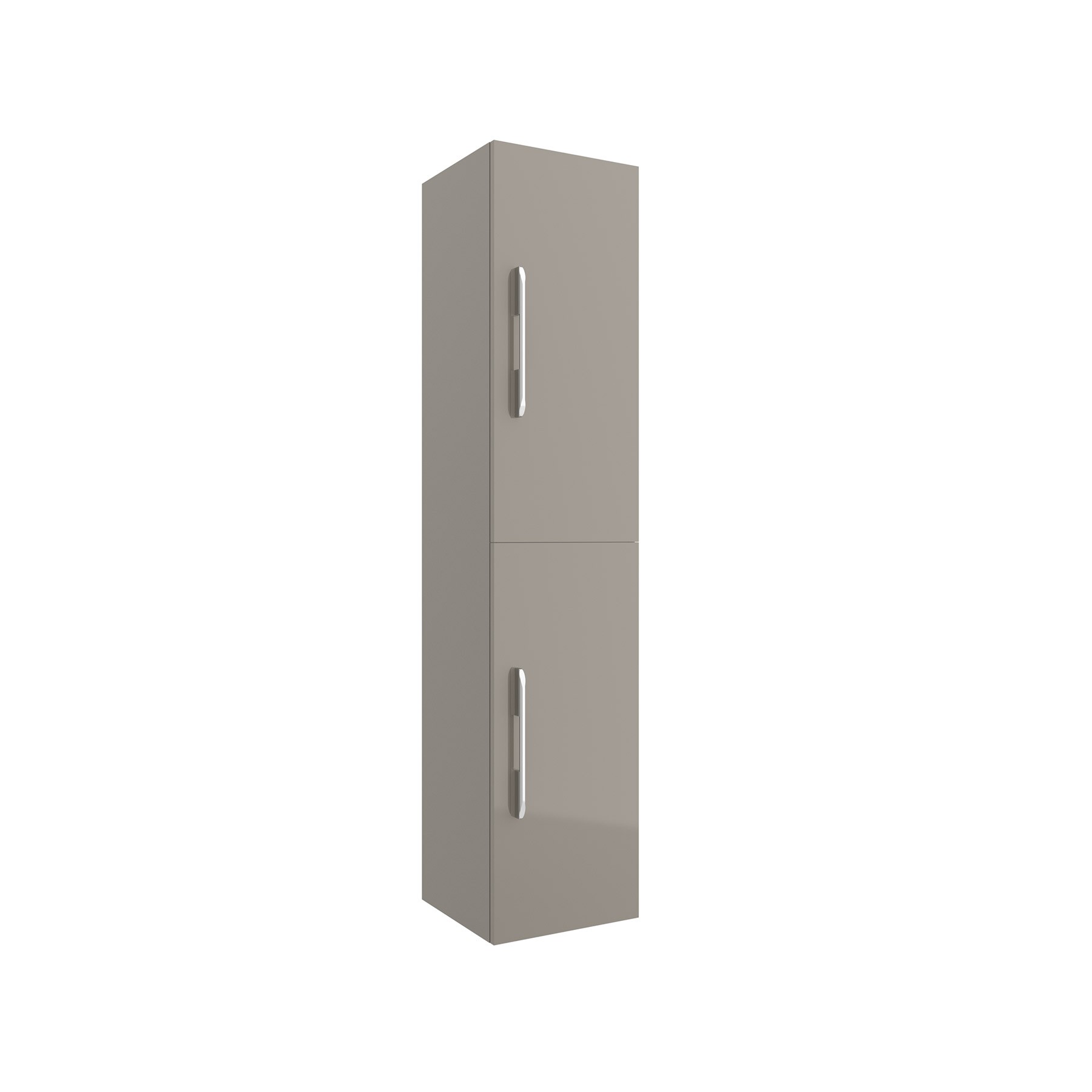 26819 SALGAR Колонна АЛЬЯНС 1600 2-дверная GLOSS TAUPE 350 x 1600 x 349 мм Глянцево-серо-коричневый 
