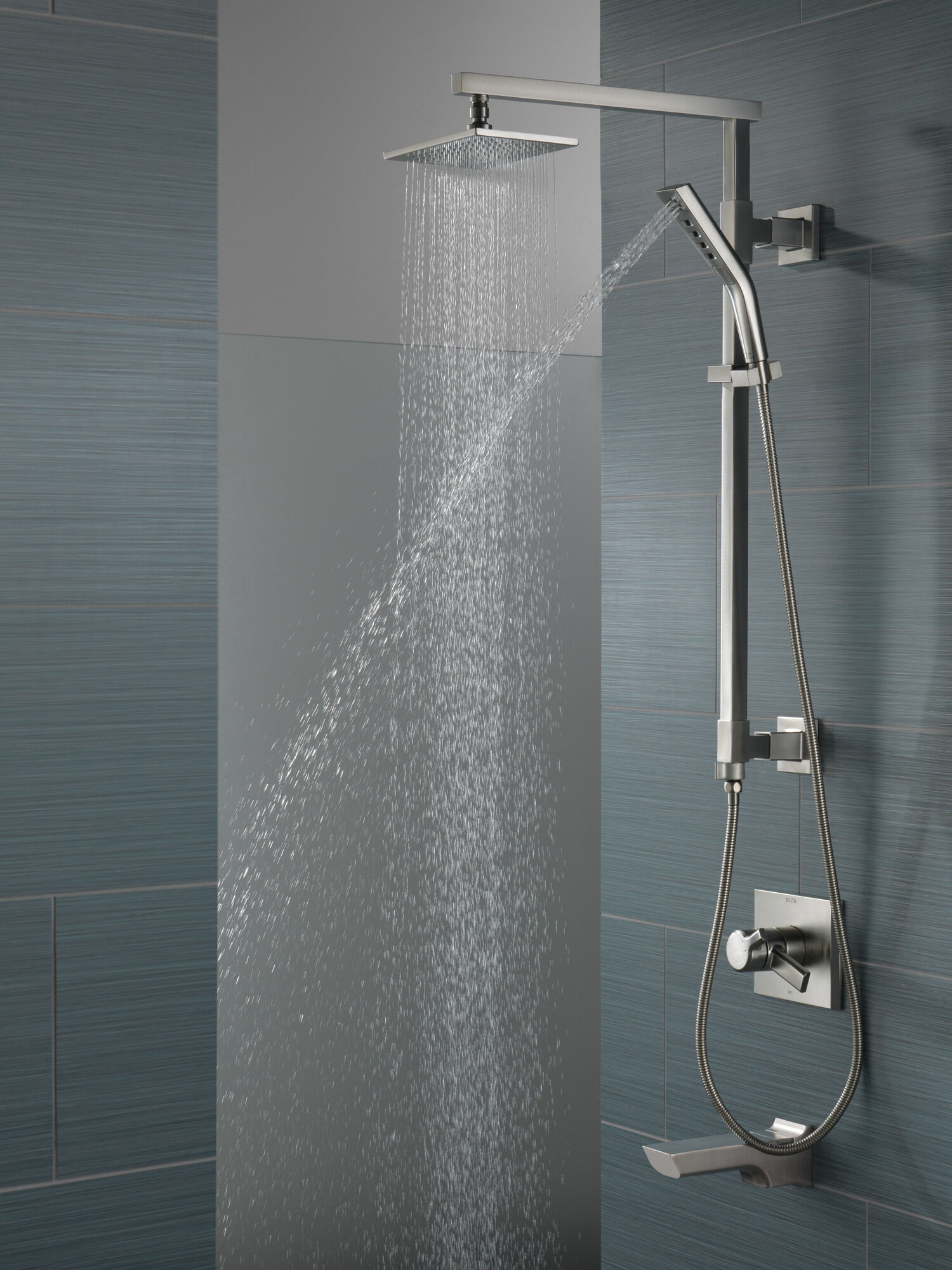 RP62955SS Душевая лейка Raincan с одинарной настройкой Delta Faucet Universal Showering Нержавеющая сталь  - Вид №4
