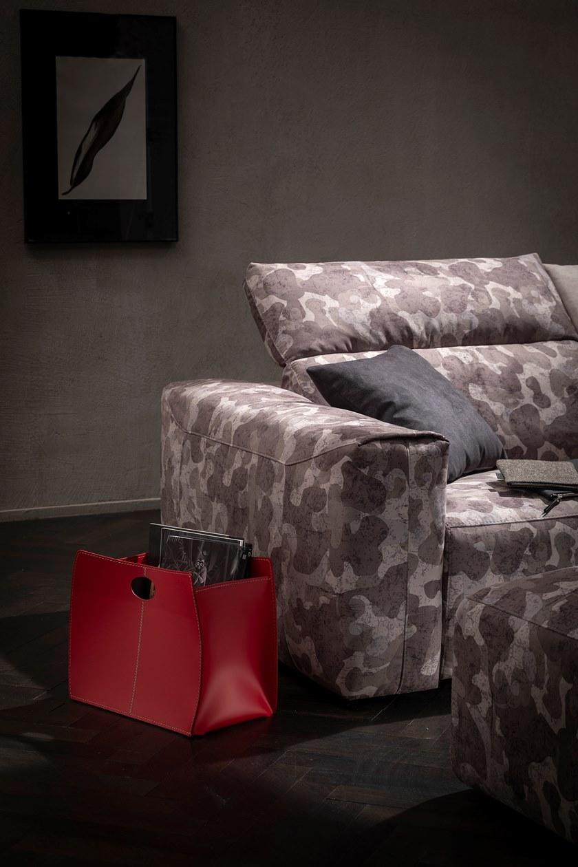 LIMAC design FIRESTYLE Полка для журналов из регенерированной кожи  Prva40cc  - Вид №5