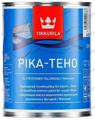 Краска Tikkurila Pika Teho / Тиккурила Пика Техо для деревянных фасадов 2,7л 5681