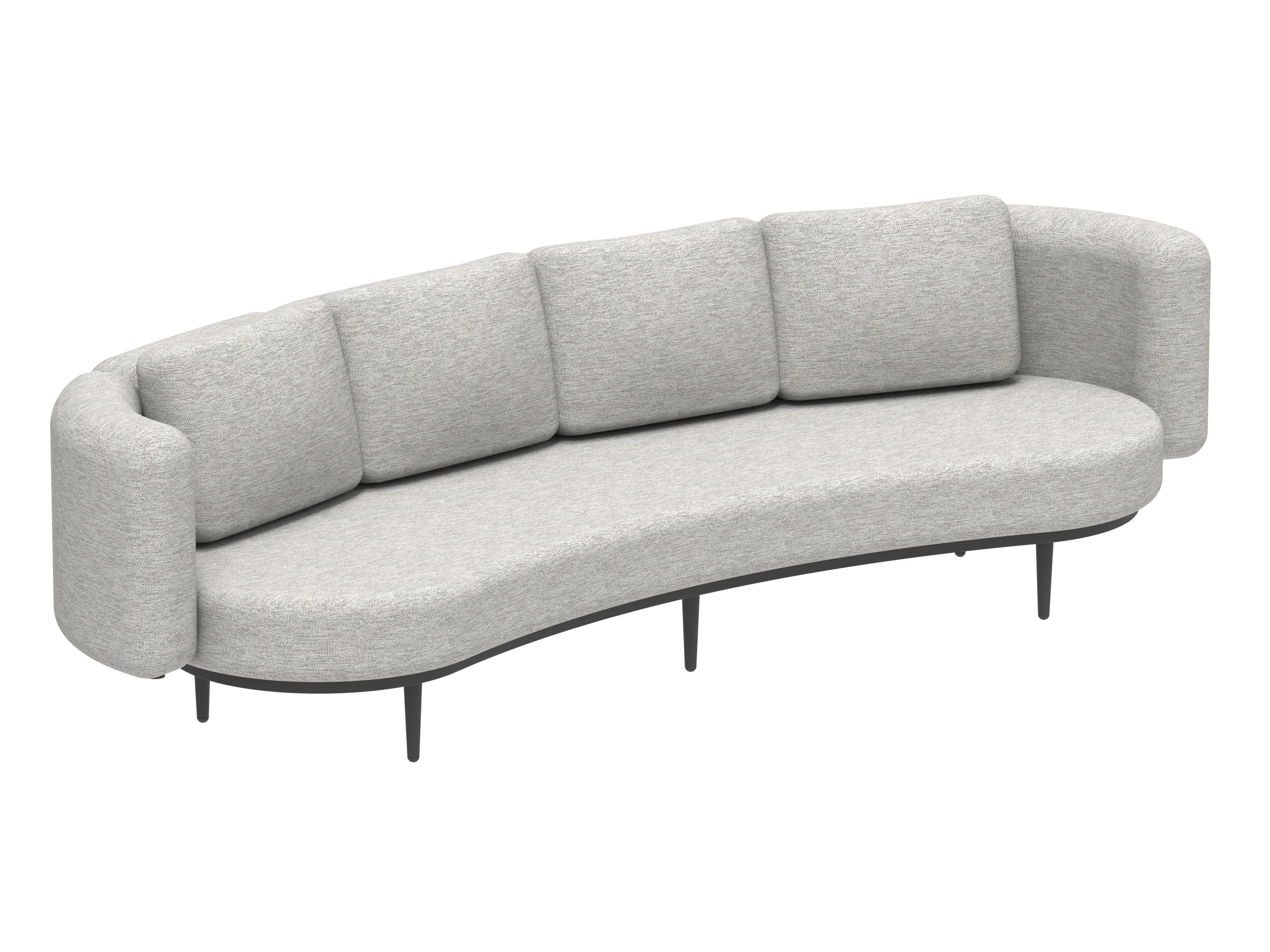 4-местный тканевый садовый диван Royal Botania Organix Lounge ARCH-00019292