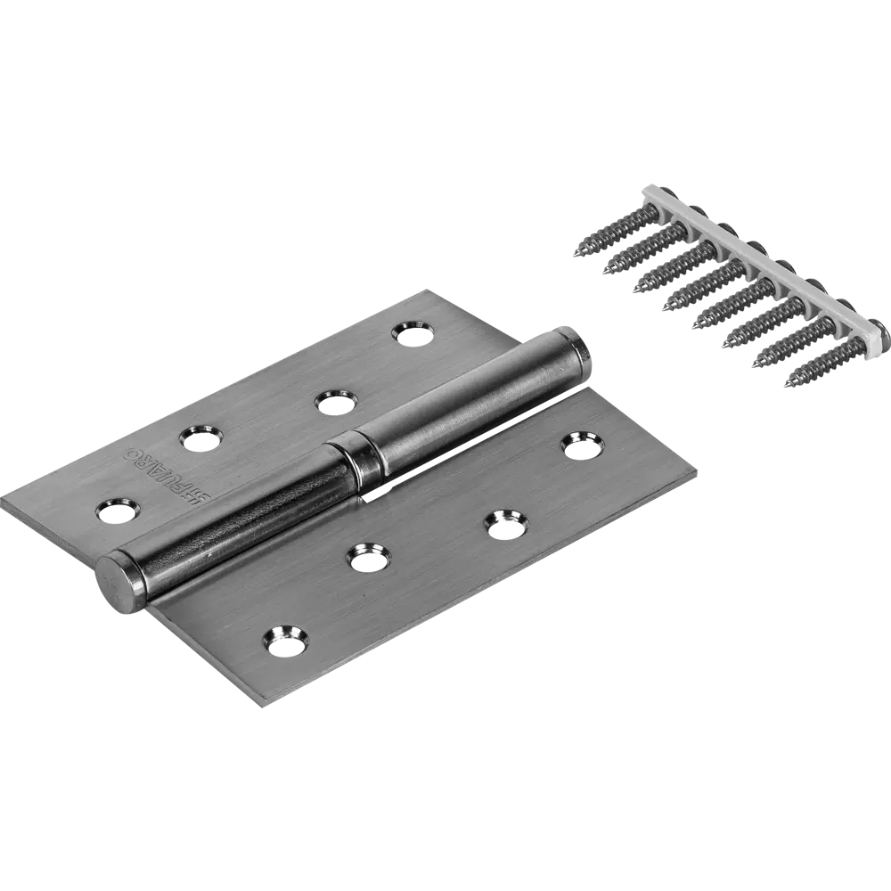 16438357 Петля съемная Fuaro 413/BL-4 левая 100x75x2.5 мм цвет матовый никель STLM-0006847  - Вид №2