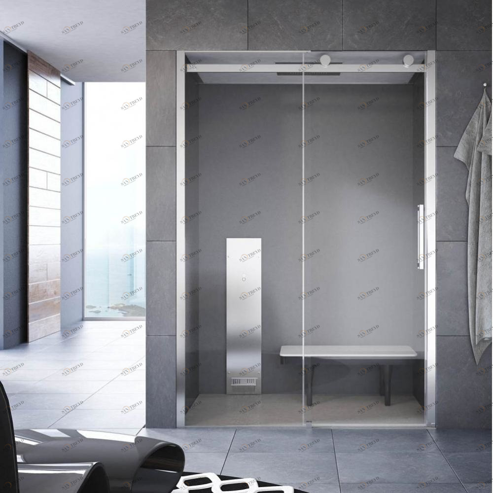 Ограждение для хамам Noor Room-S 12N Glass1989 GRN0200T50L