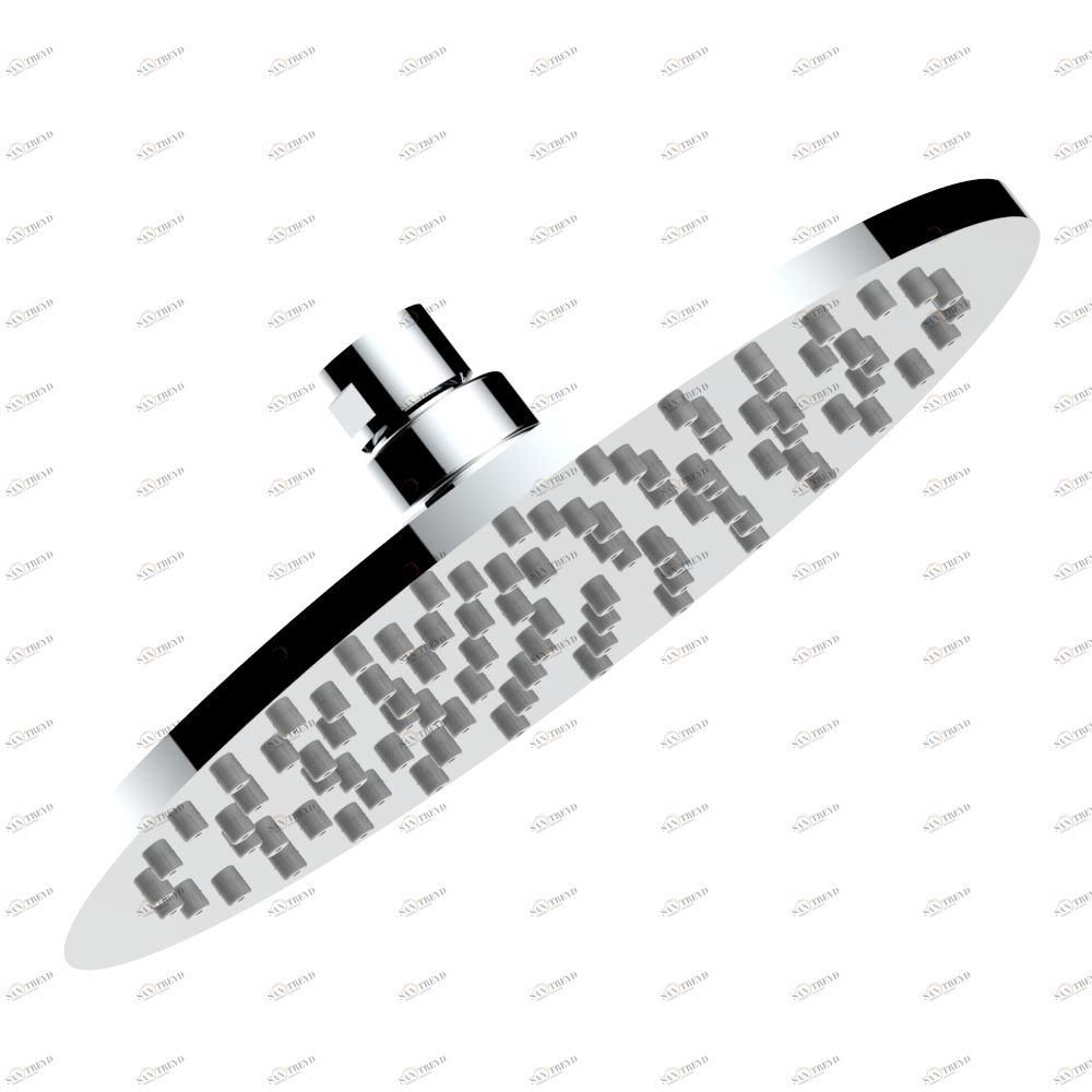 G00-281EP Душ верхний плоский 1/2" Ø 200 мм с защитой от жесткой воды Thg-paris прочие артикулы THG Матовый никель G00 281EP CAT.C