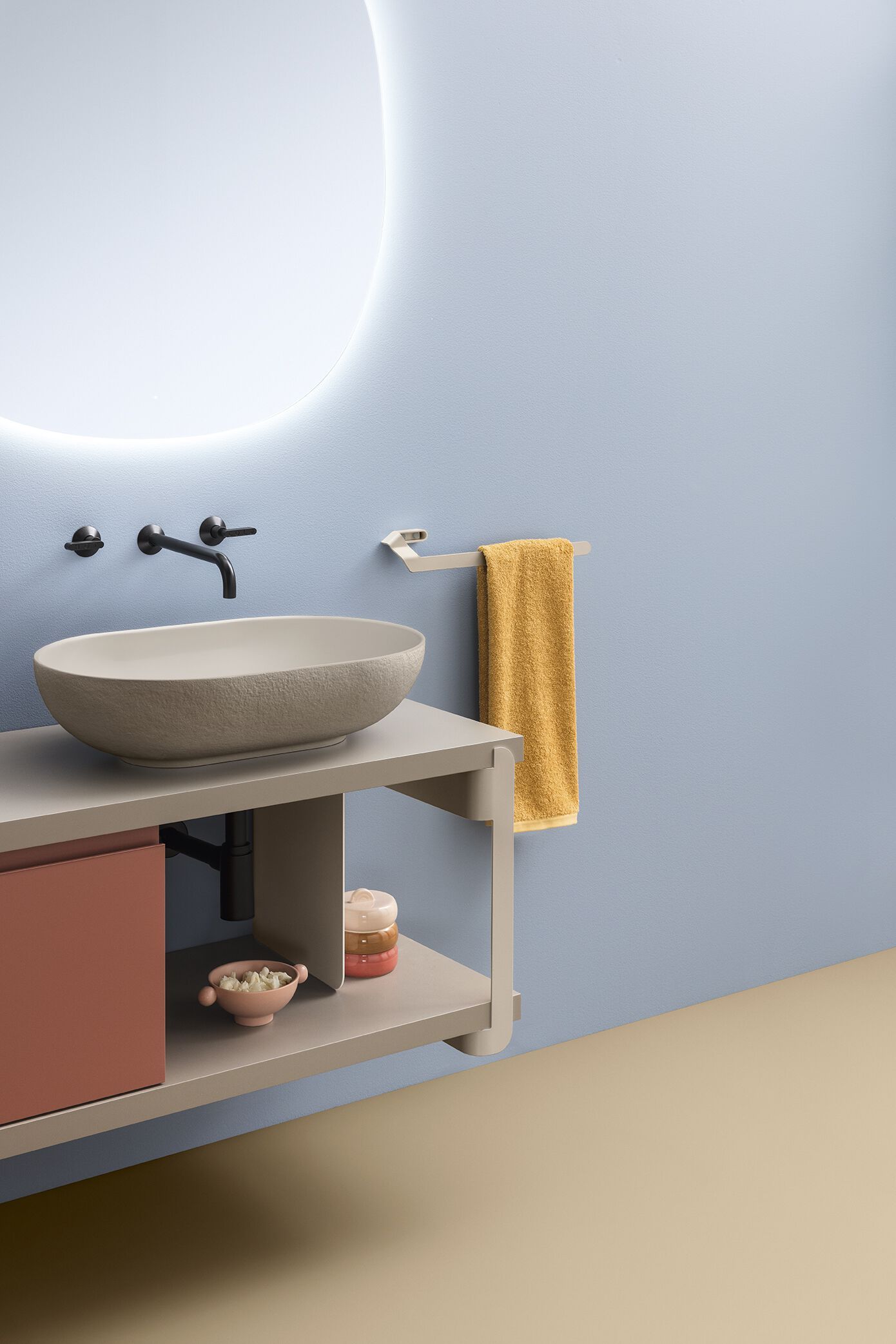 Подвесной умывальник с ящиками ARBLU Тюльпан ARCH-00048149 - Вид №9