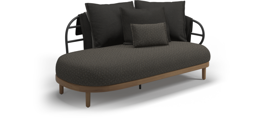 Dune Chaise Left  Gloster Лежак Dune