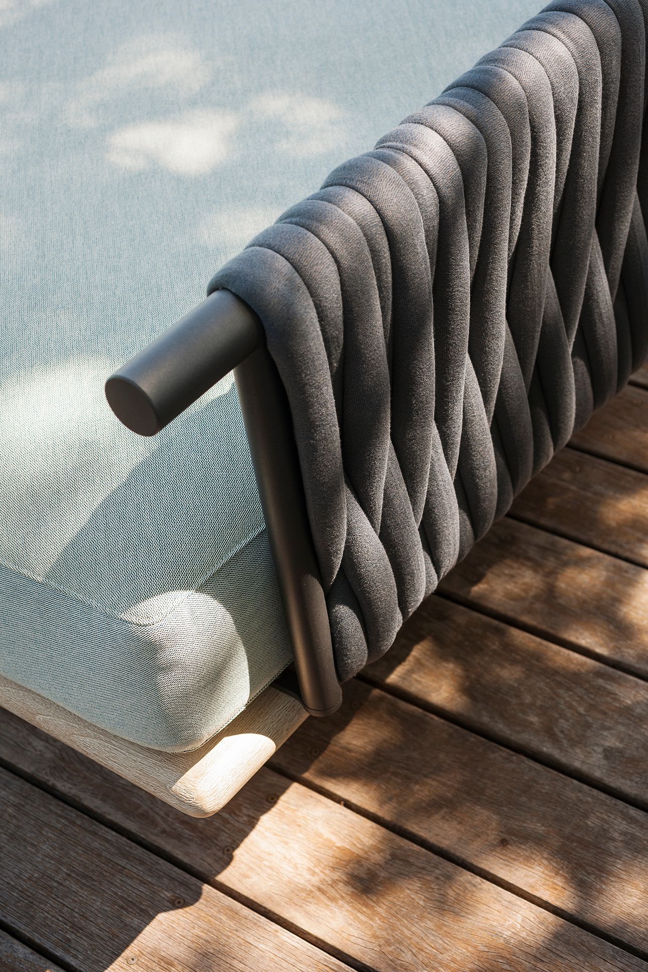 Угловой садовый диван из ткани RODA ARCH-00094997 - Вид №3