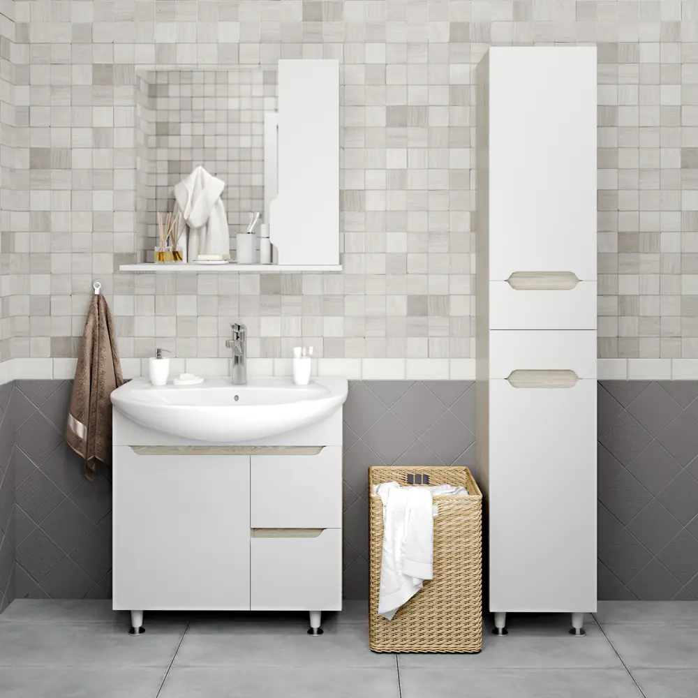 Зеркальный шкаф Santreyd «Рондон» для ванной 75 см 18854952 STLM-0013248 - Вид №5