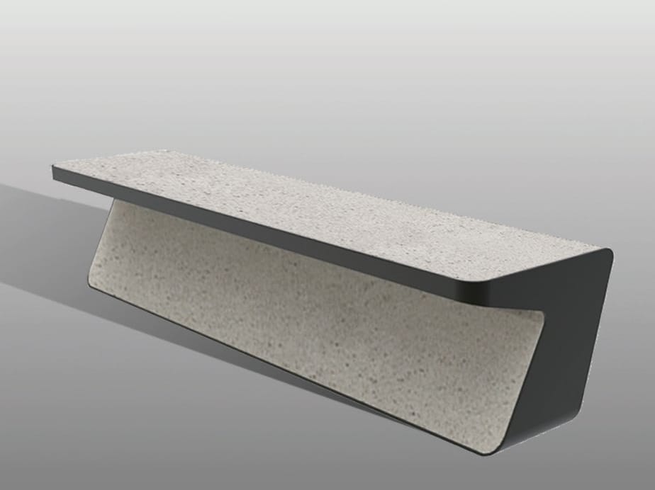 Реконструированная каменная скамья без спинки Viscio Urban Design FLUENS B ARCH-00033295