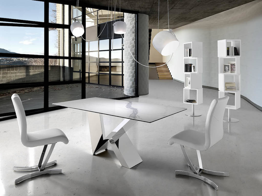 063131 Стол обеденный CT998 мраморный 180x95 Angel Cerda 