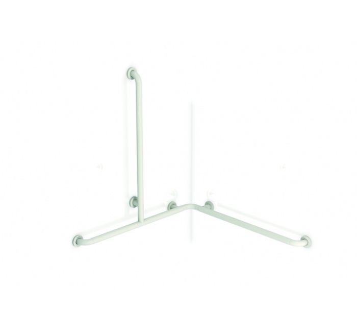 GW05 34 04 01 Genwec Прямой стержень, труба 25 мм, 350 мм, сатинированная нержавеющая сталь 