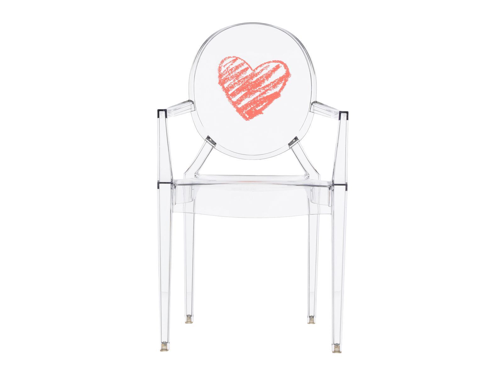 Детский стул из поликарбоната с подлокотниками Kartell Ghost ARCH-00143264 - Вид №34