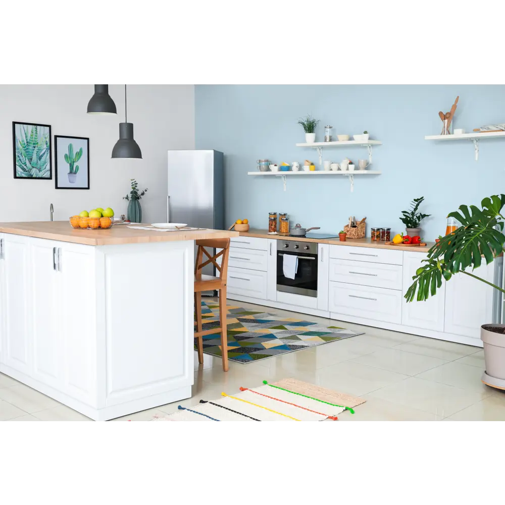Краска для кухни и ванной цвет голубой иней 2.5 л 81964001 STLM-2143448 PARADE ICE  - Вид №6
