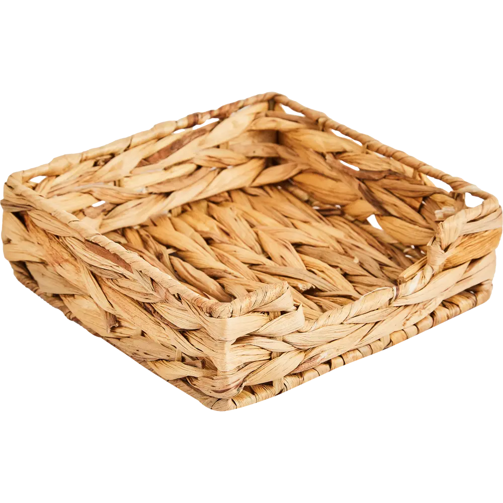 SPACEO Корзина из водяного гиацинта для элегантного хранения мелочей 89344354 Kub STLM-1074128 - Вид №5