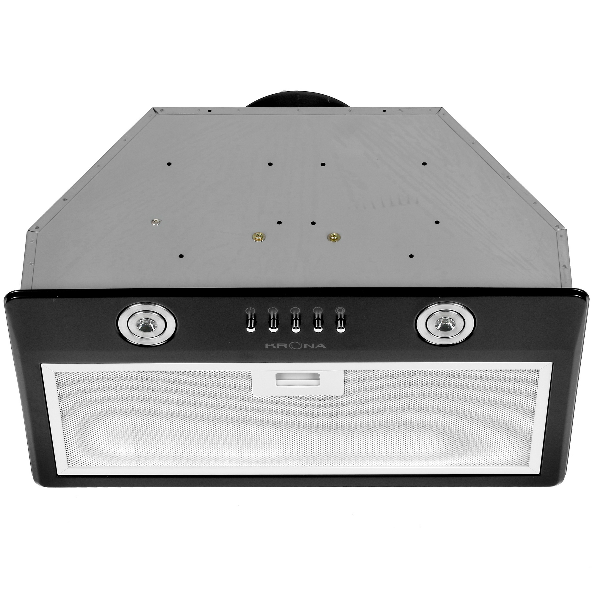 8184303 Вытяжка полновстраиваемая KRONA RUNA 600 PB черный STDN-0042426 - Вид №1